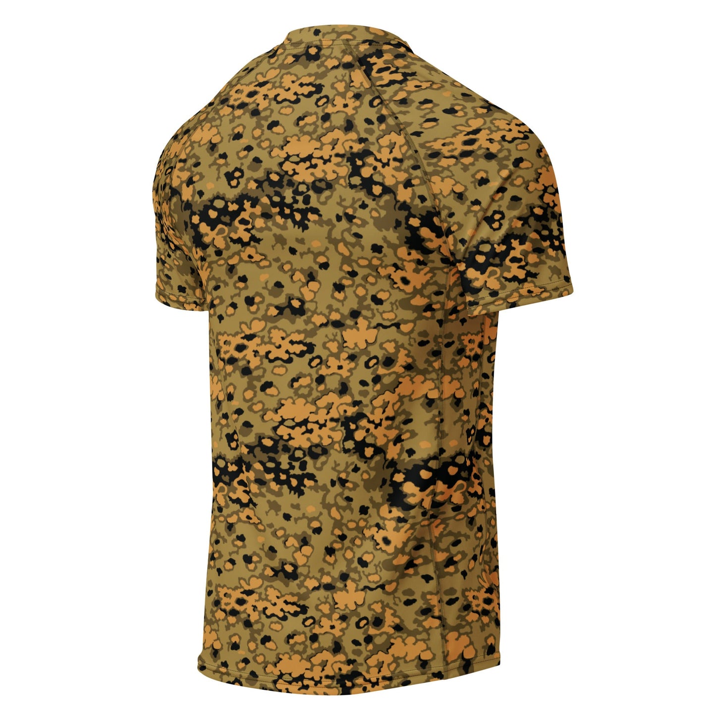 German Oak Leaf Eichenlaubmuster Autumn CAMO Mens Short-Sleeve Rash Guard