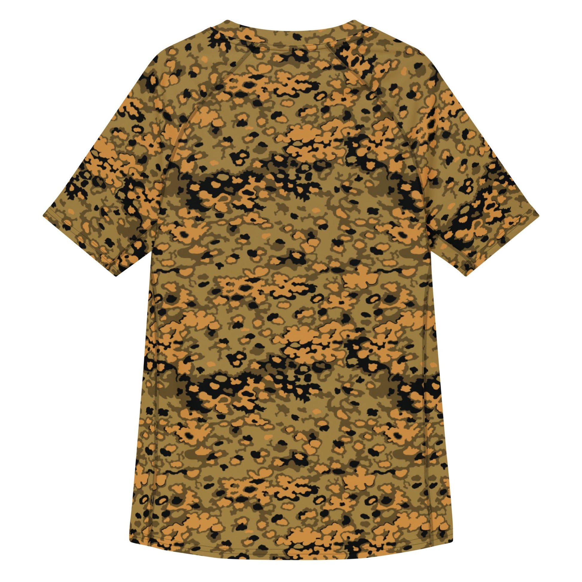 German Oak Leaf Eichenlaubmuster Autumn CAMO Mens Short-Sleeve Rash Guard