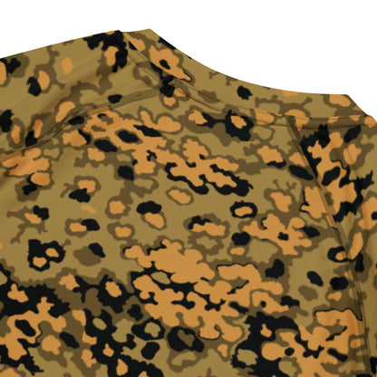 German Oak Leaf Eichenlaubmuster Autumn CAMO Mens Short-Sleeve Rash Guard