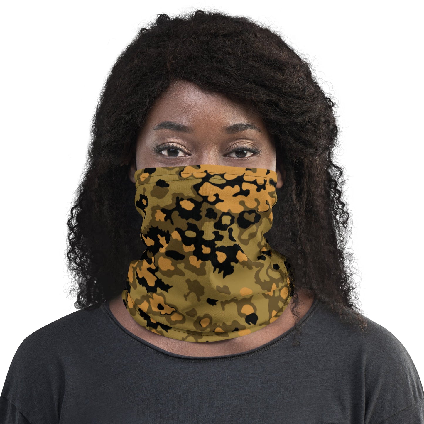 German Oak Leaf Eichenlaubmuster Autumn CAMO Neck Gaiter - Gaiters