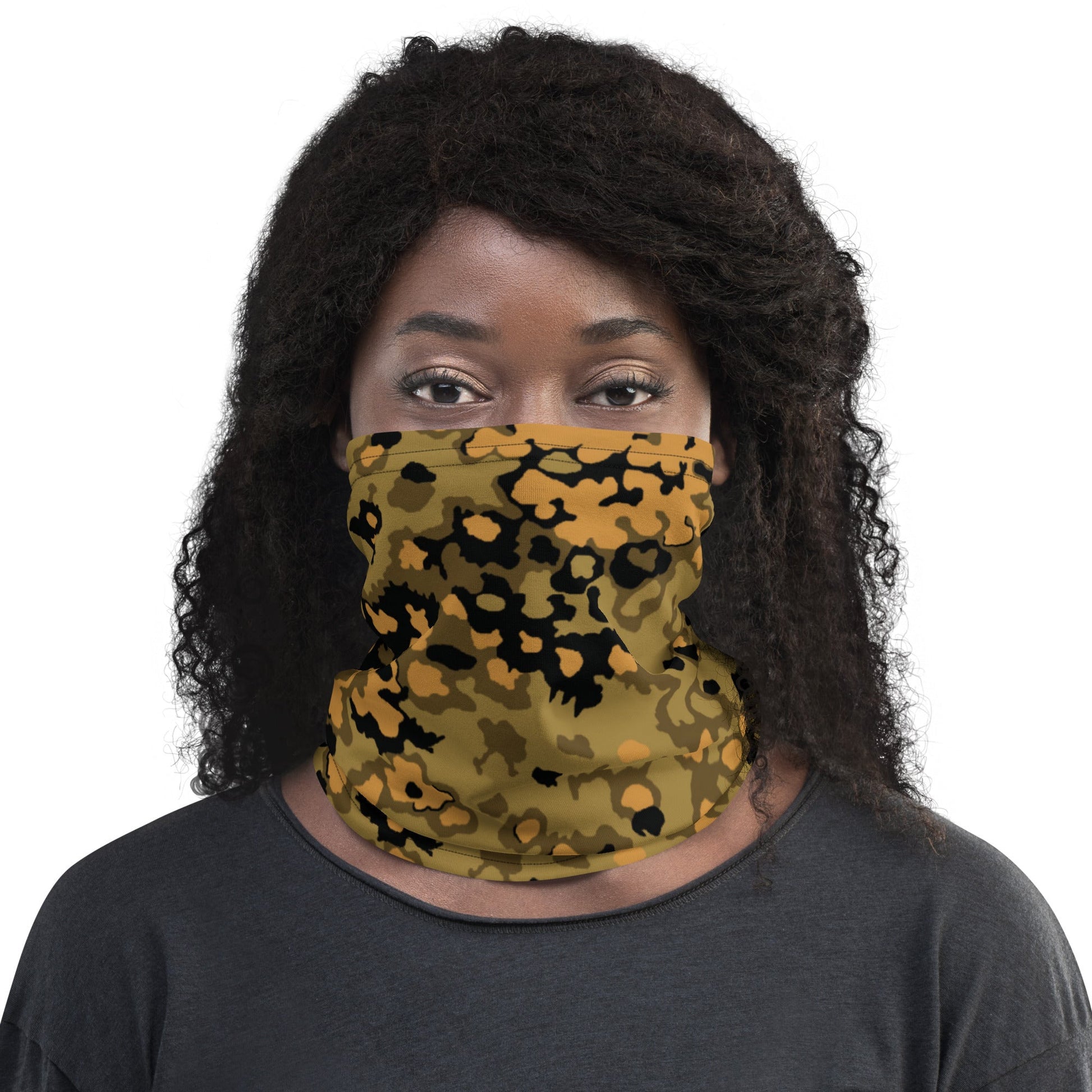 German Oak Leaf Eichenlaubmuster Autumn CAMO Neck Gaiter - Gaiters