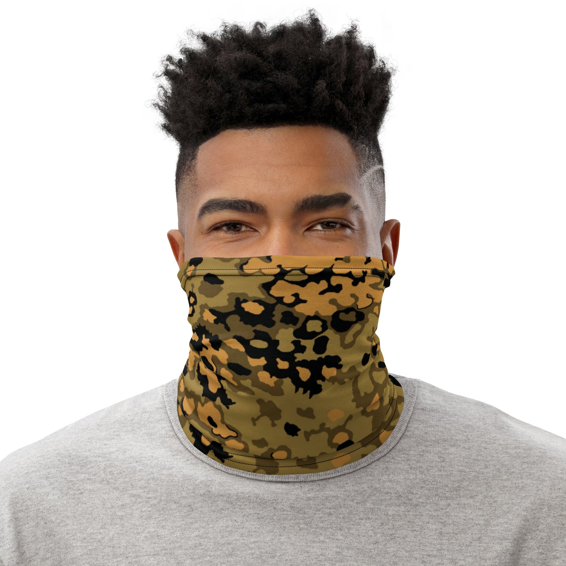 German Oak Leaf Eichenlaubmuster Autumn CAMO Neck Gaiter - Gaiters