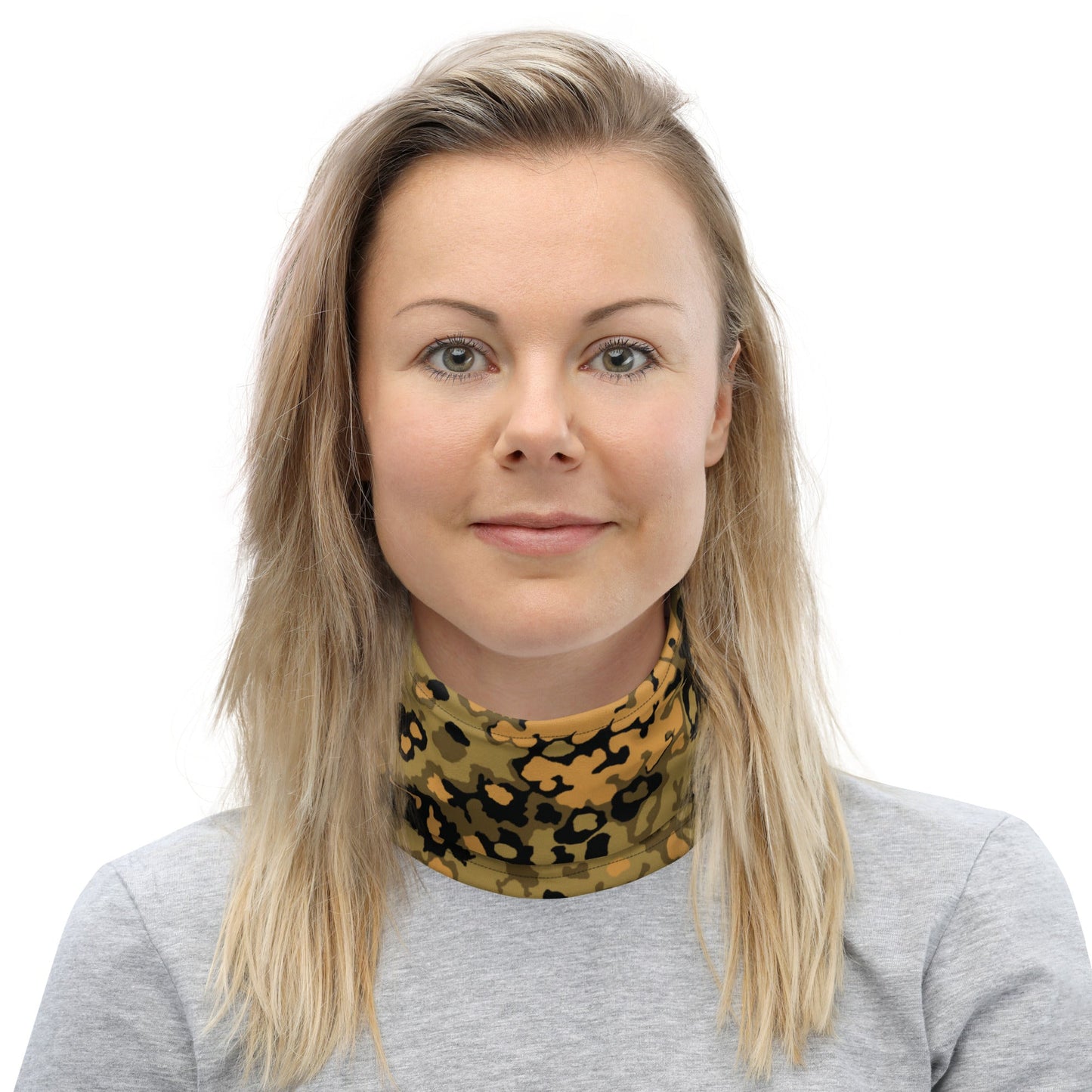 German Oak Leaf Eichenlaubmuster Autumn CAMO Neck Gaiter - Gaiters