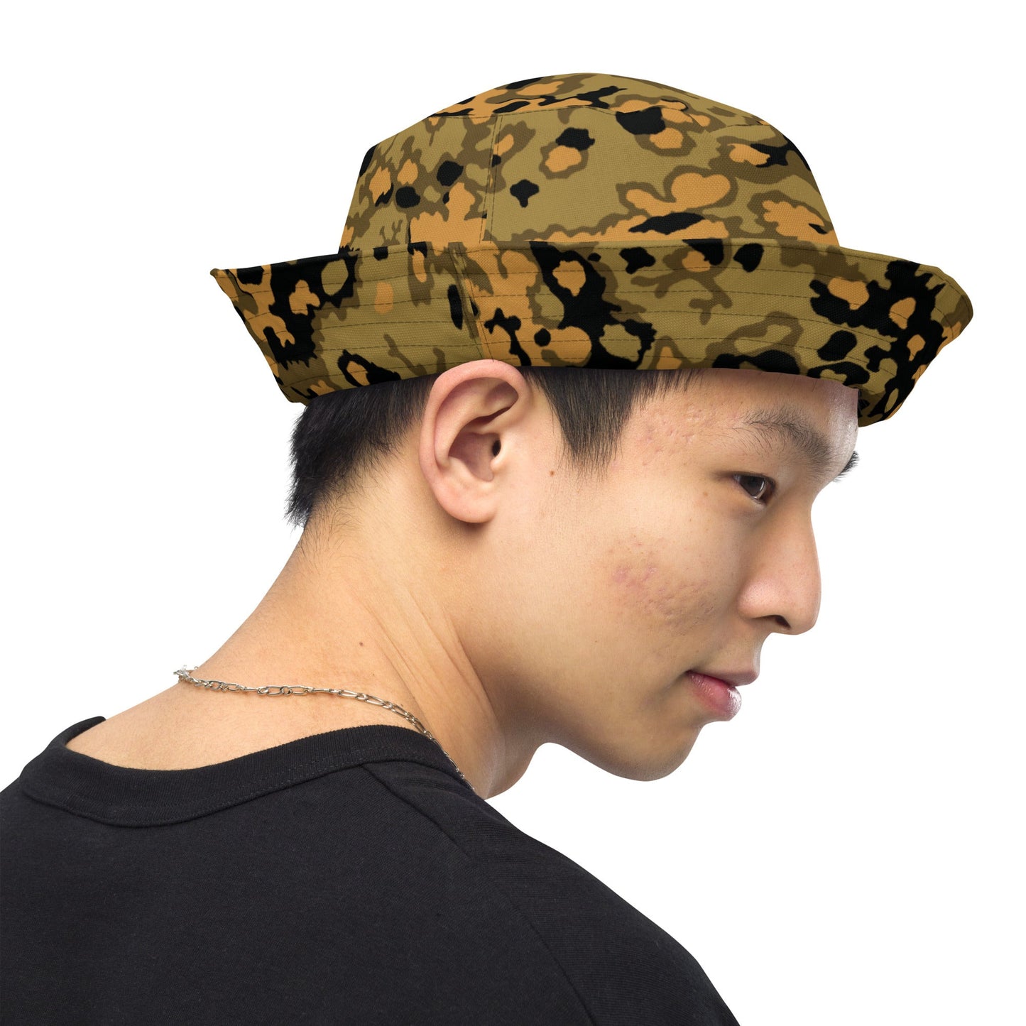 German Oak Leaf Eichenlaubmuster Autumn CAMO Reversible bucket hat - Bucket Hats