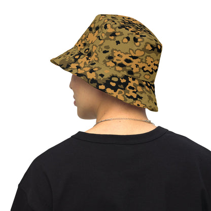 German Oak Leaf Eichenlaubmuster Autumn CAMO Reversible Bucket Hat - S/M