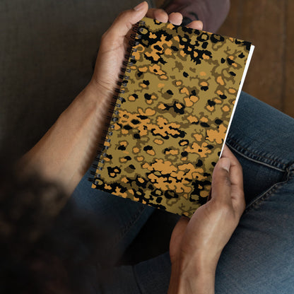 German Oak Leaf Eichenlaubmuster Autumn CAMO Spiral Notebook