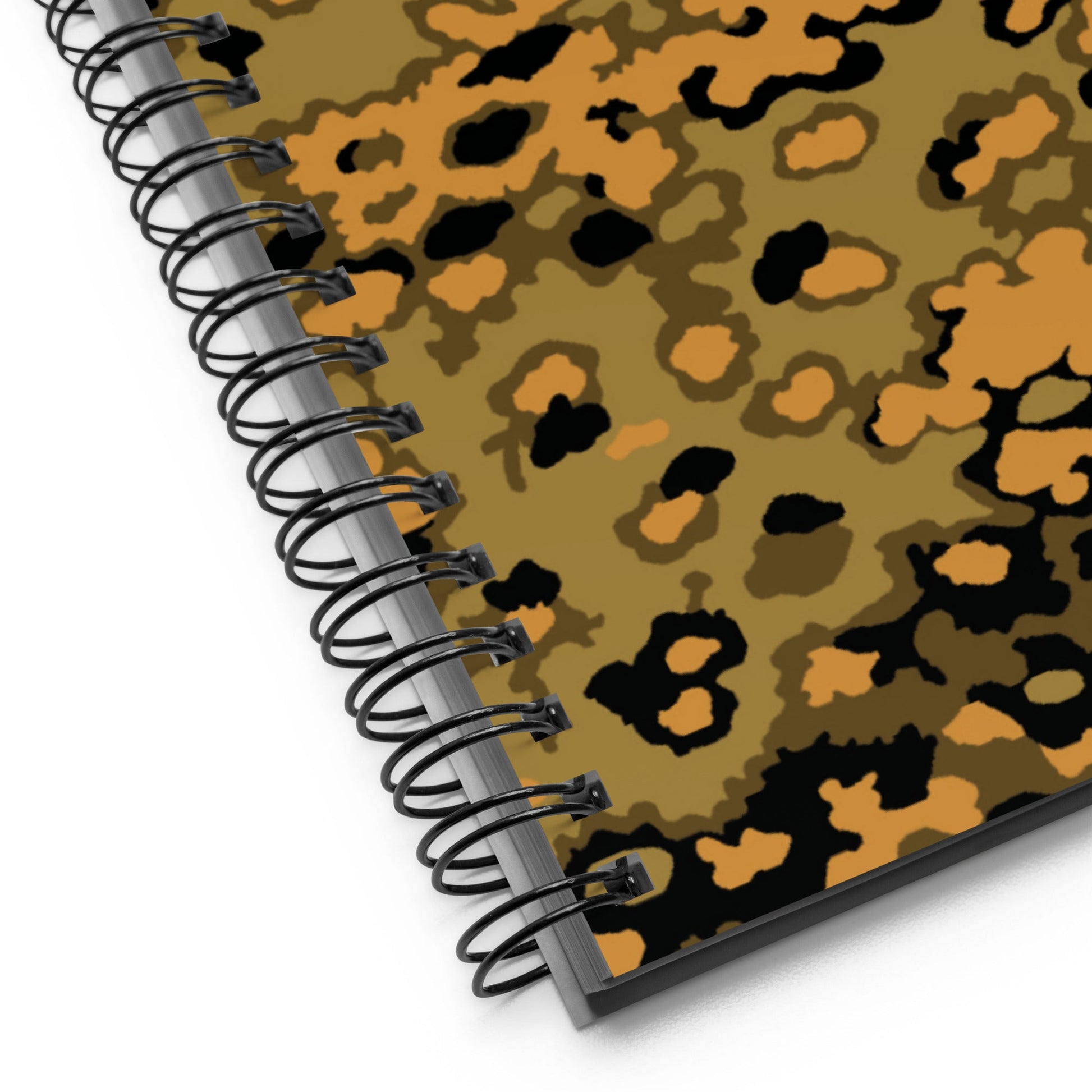 German Oak Leaf Eichenlaubmuster Autumn CAMO Spiral Notebook