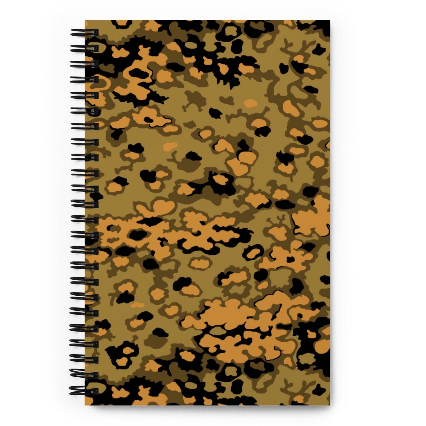 German Oak Leaf Eichenlaubmuster Autumn CAMO Spiral Notebook