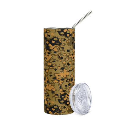 German Oak Leaf Eichenlaubmuster Autumn CAMO Stainless Steel Tumbler