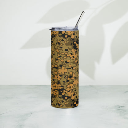 German Oak Leaf Eichenlaubmuster Autumn CAMO Stainless Steel Tumbler