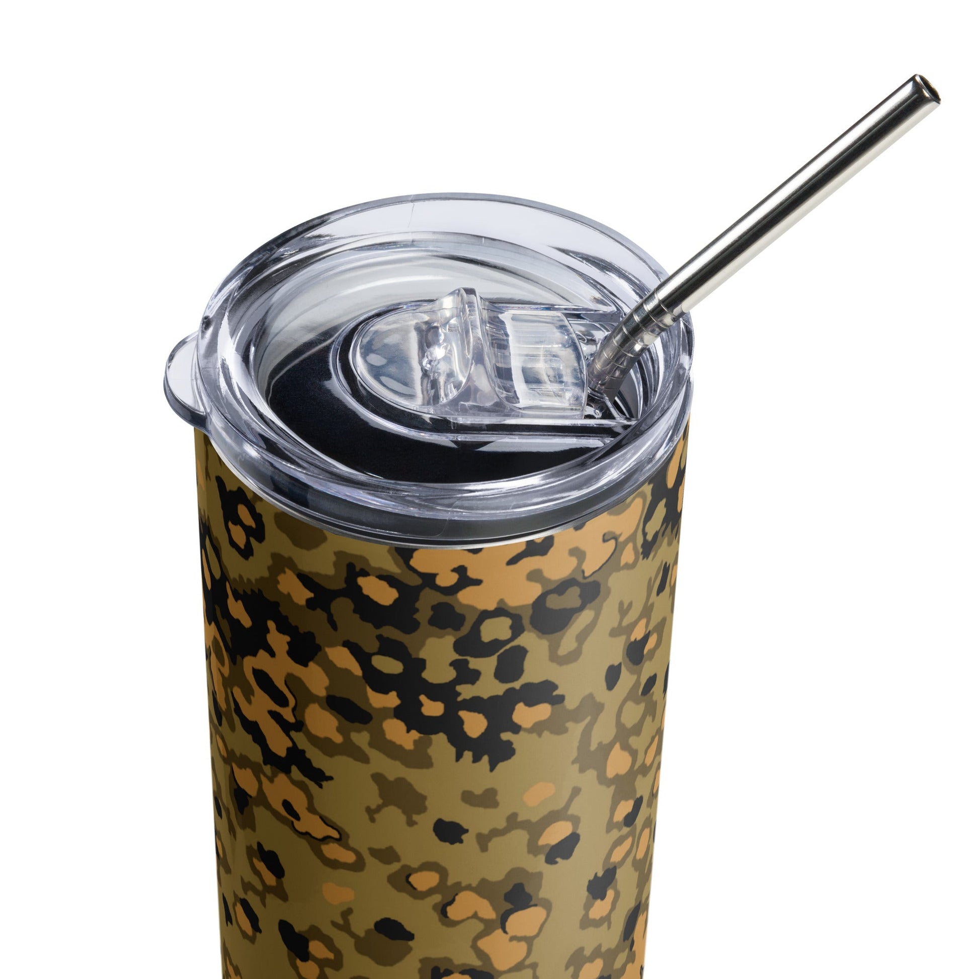 German Oak Leaf Eichenlaubmuster Autumn CAMO Stainless Steel Tumbler