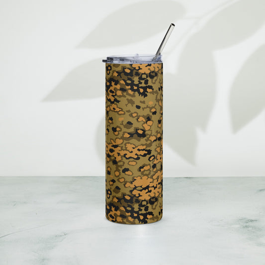 German Oak Leaf Eichenlaubmuster Autumn CAMO Stainless Steel Tumbler