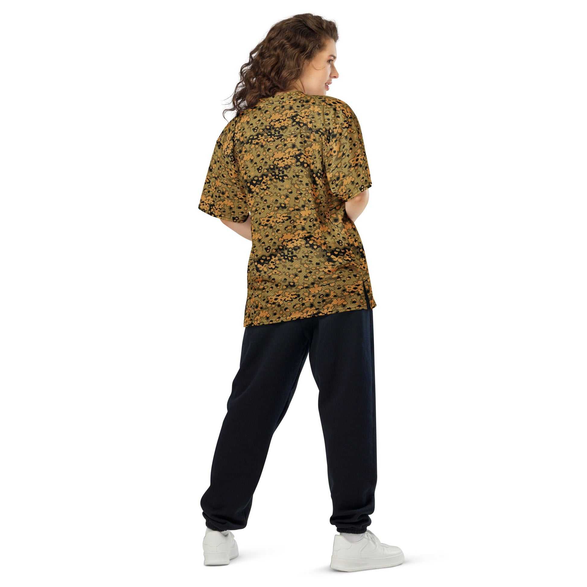 German Oak Leaf Eichenlaubmuster Autumn CAMO Unisex American Football Jersey