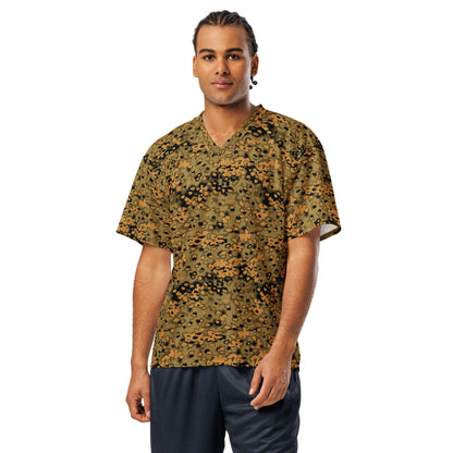 German Oak Leaf Eichenlaubmuster Autumn CAMO Unisex American Football Jersey