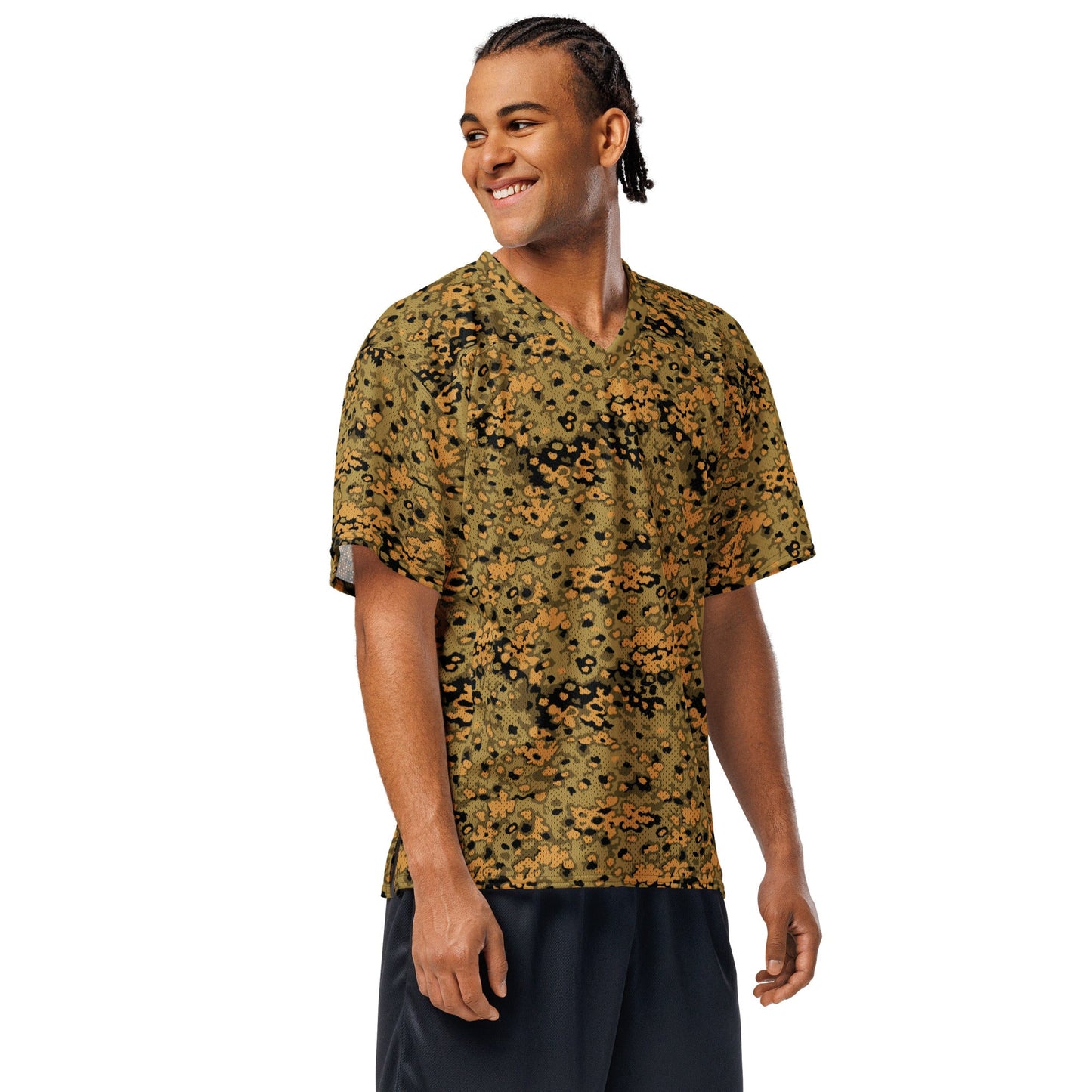 German Oak Leaf Eichenlaubmuster Autumn CAMO Unisex American Football Jersey