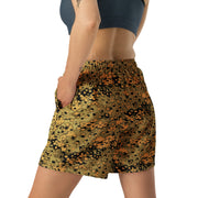 Oak Leaf Eichenlaubmuster Autumn CAMO Unisex Athletic Long Shorts