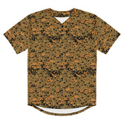 Oak Leaf Eichenlaubmuster Autumn CAMO Unisex Baseball Jersey