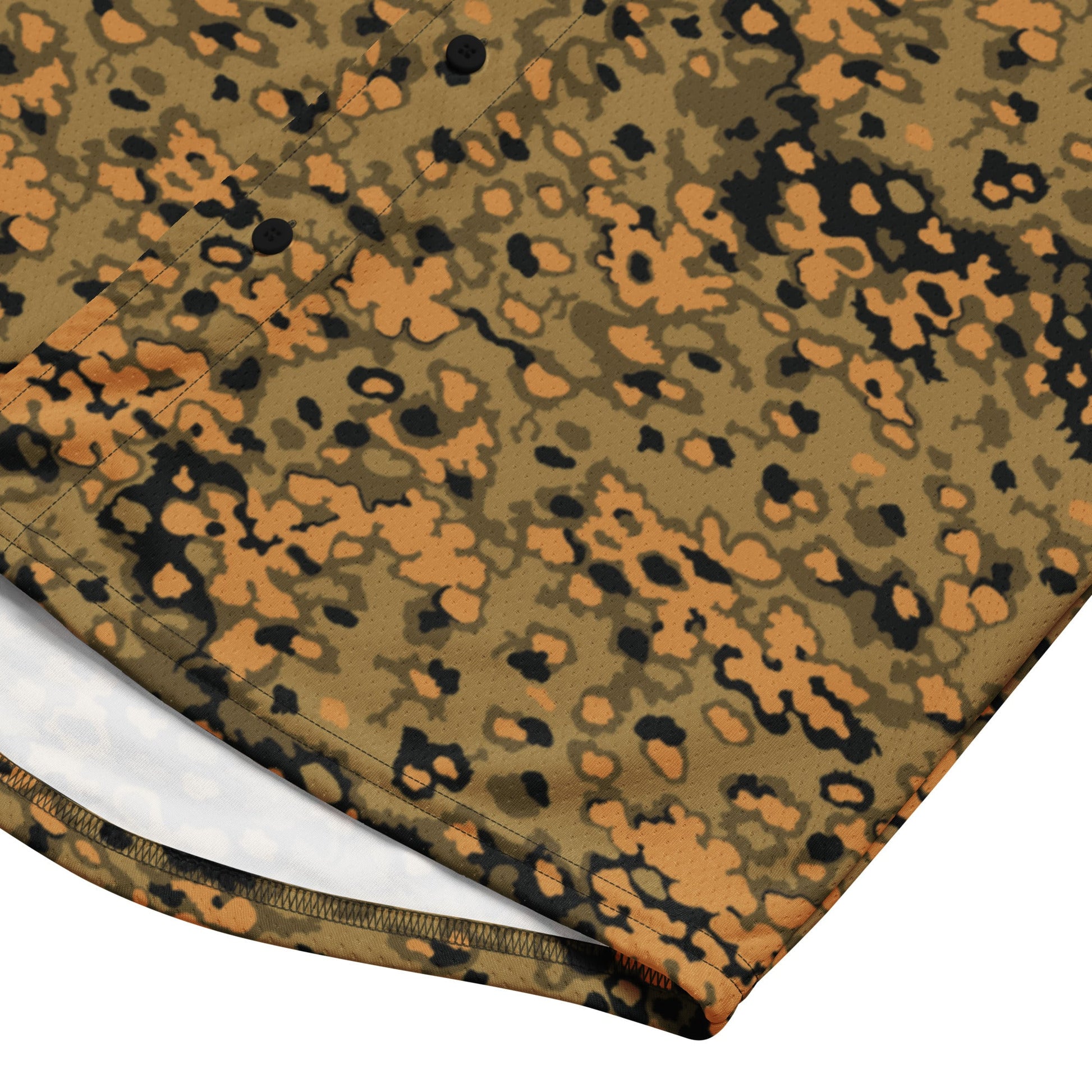 German Oak Leaf Eichenlaubmuster Autumn CAMO Unisex Baseball Jersey