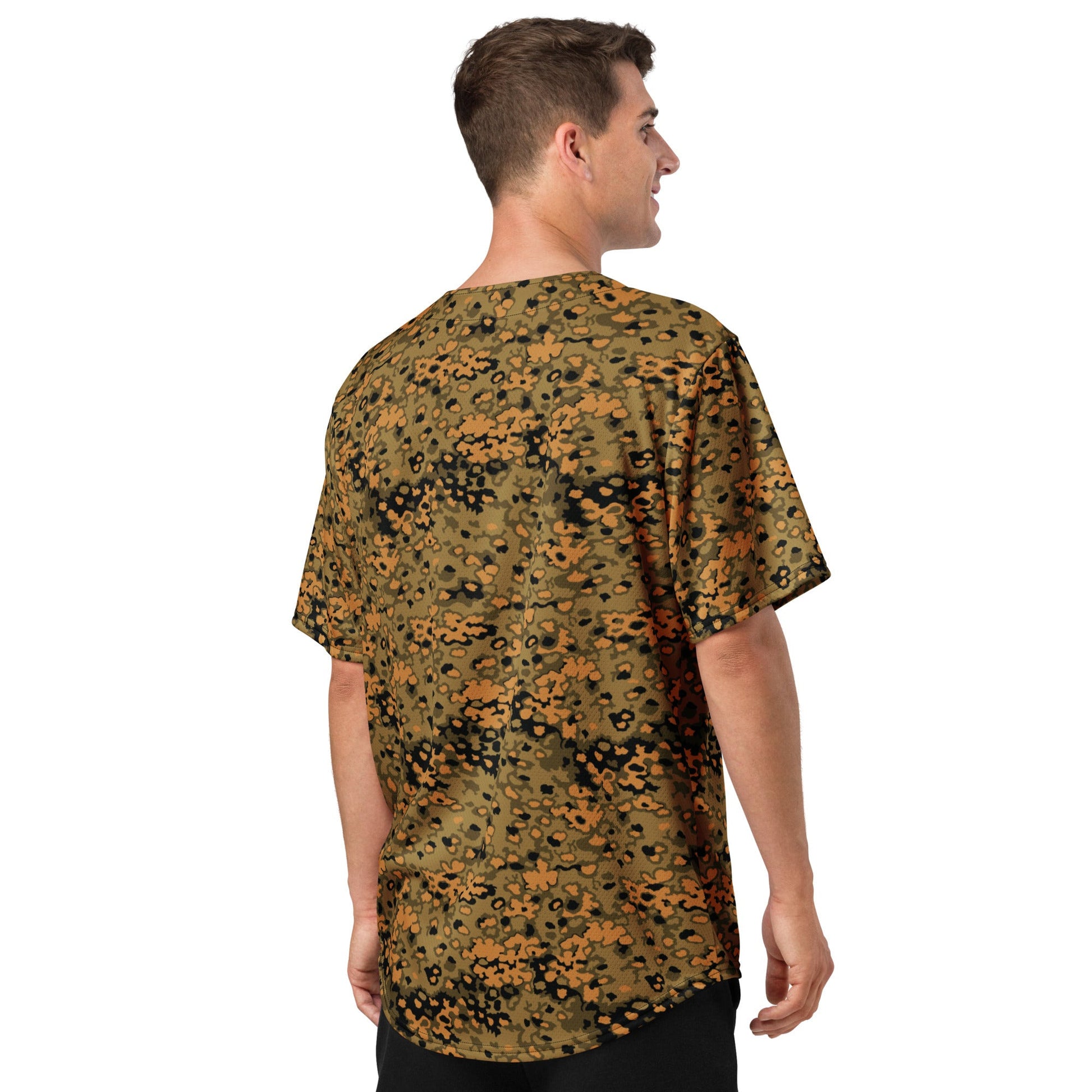German Oak Leaf Eichenlaubmuster Autumn CAMO Unisex Baseball Jersey