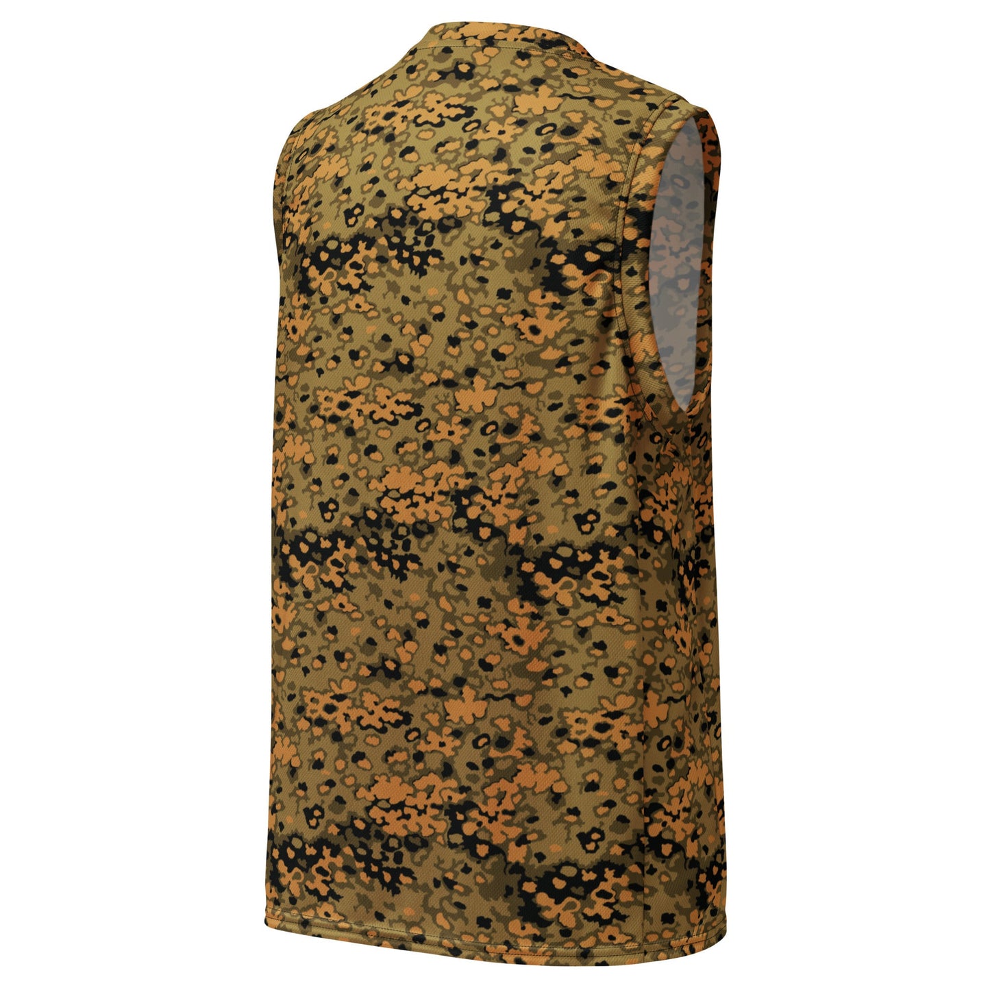 German Oak Leaf Eichenlaubmuster Autumn CAMO Unisex Basketball Jersey