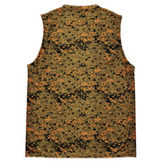 Oak Leaf Eichenlaubmuster Autumn CAMO Unisex Basketball Jersey