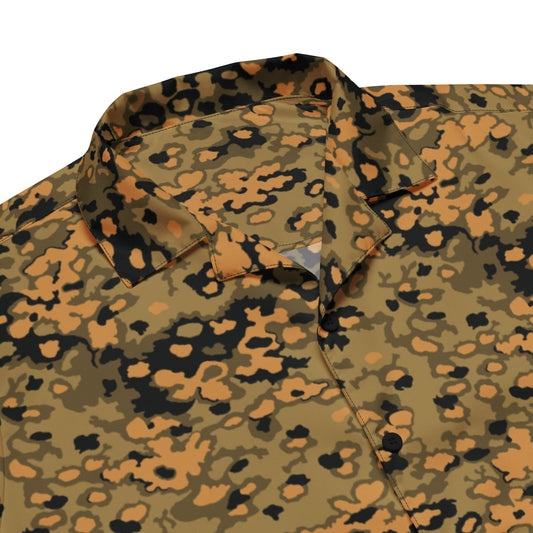 German Oak Leaf Eichenlaubmuster Autumn CAMO Unisex button shirt Button Shirts
