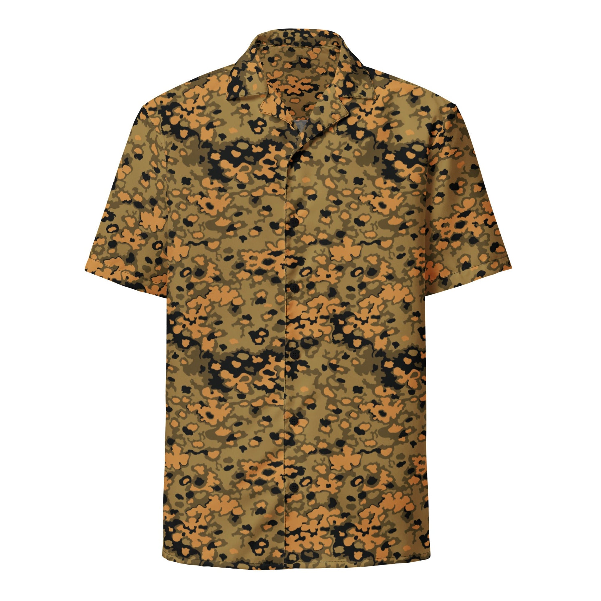 German Oak Leaf Eichenlaubmuster Autumn CAMO Unisex button shirt Button Shirts