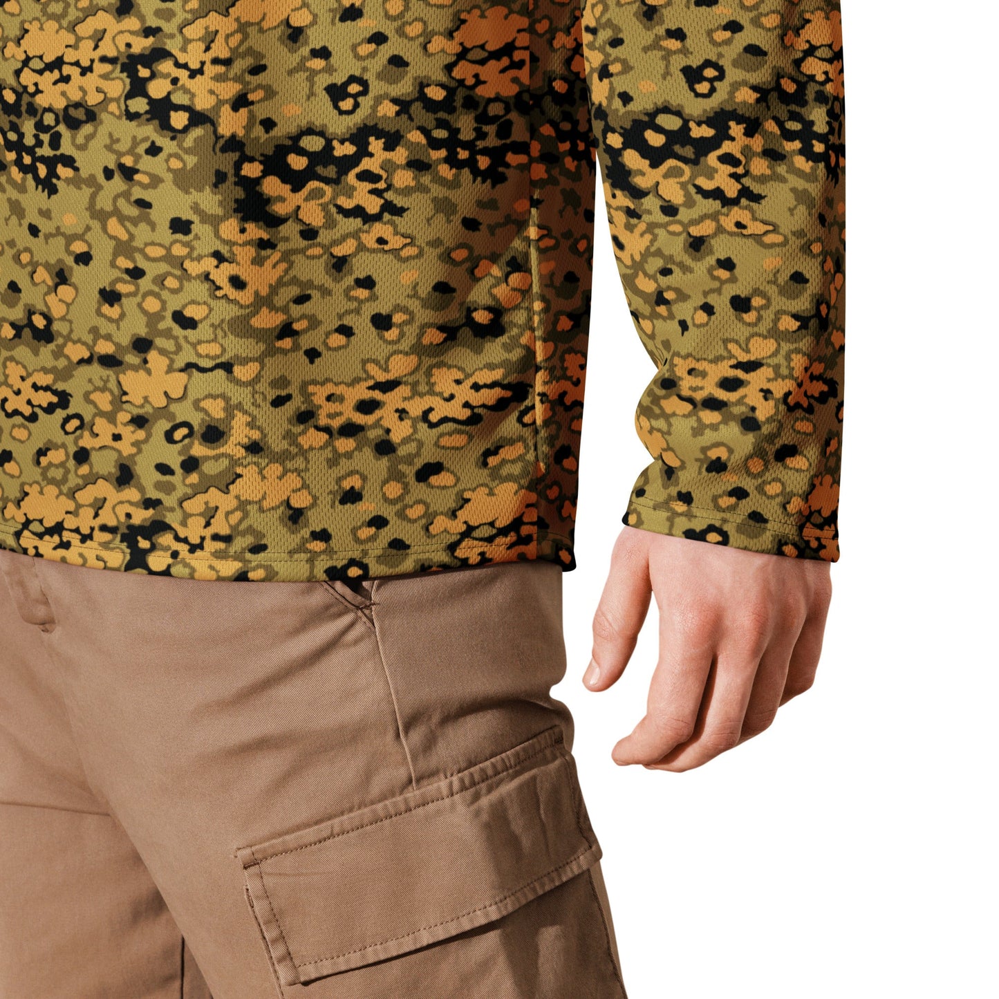 German Oak Leaf Eichenlaubmuster Autumn CAMO Unisex Hockey Fan Jersey