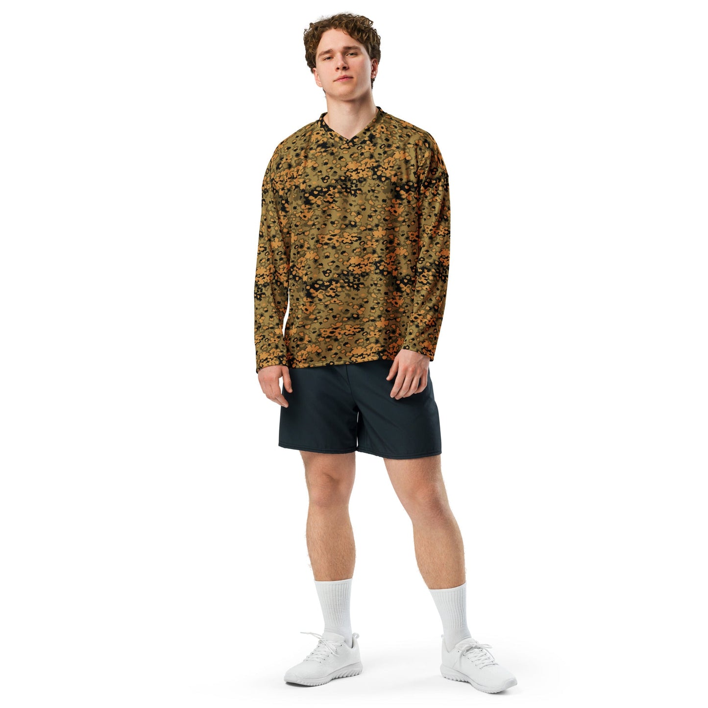 German Oak Leaf Eichenlaubmuster Autumn CAMO Unisex Hockey Fan Jersey