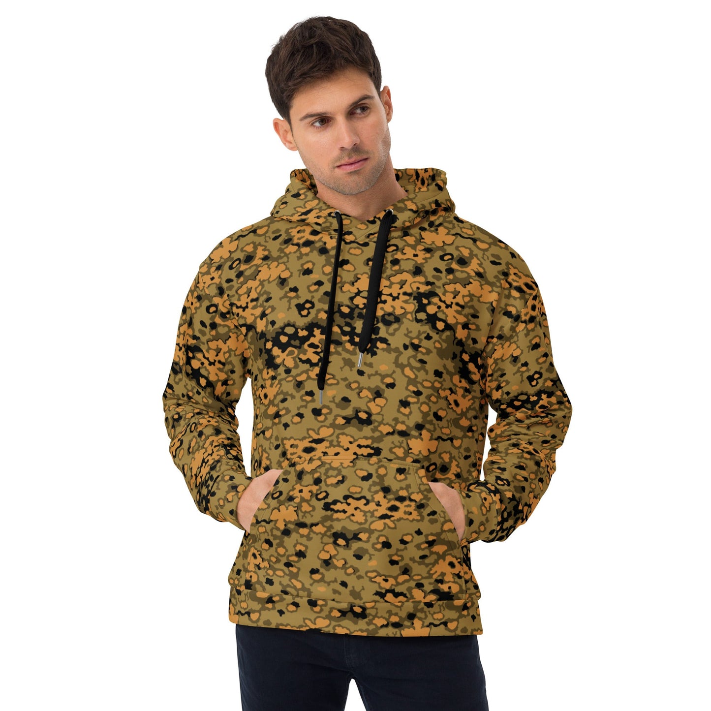 German Oak Leaf Eichenlaubmuster Autumn CAMO Unisex Hoodie - 2XS - Hoodies