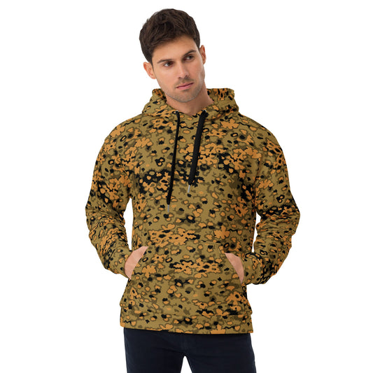German Oak Leaf Eichenlaubmuster Autumn CAMO Unisex Hoodie - 2XS - Hoodies