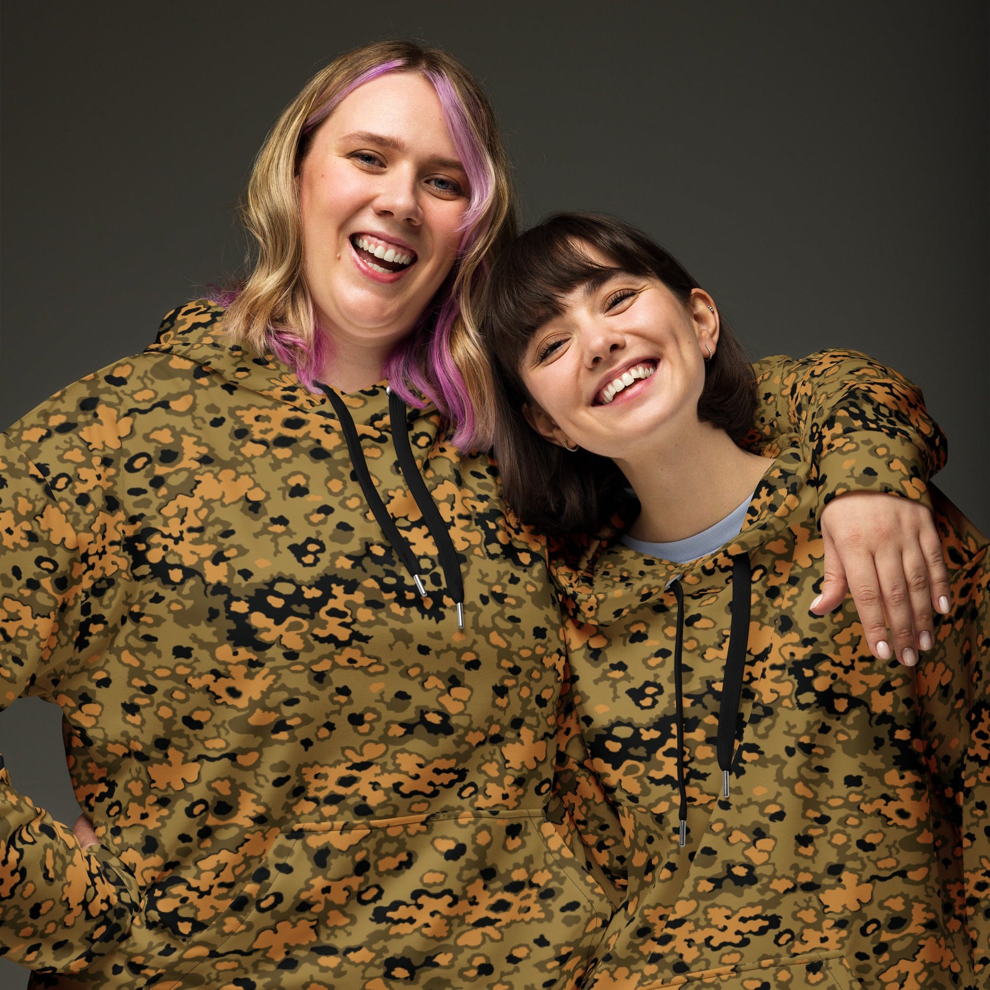 German Oak Leaf Eichenlaubmuster Autumn CAMO Unisex Hoodie - Hoodies