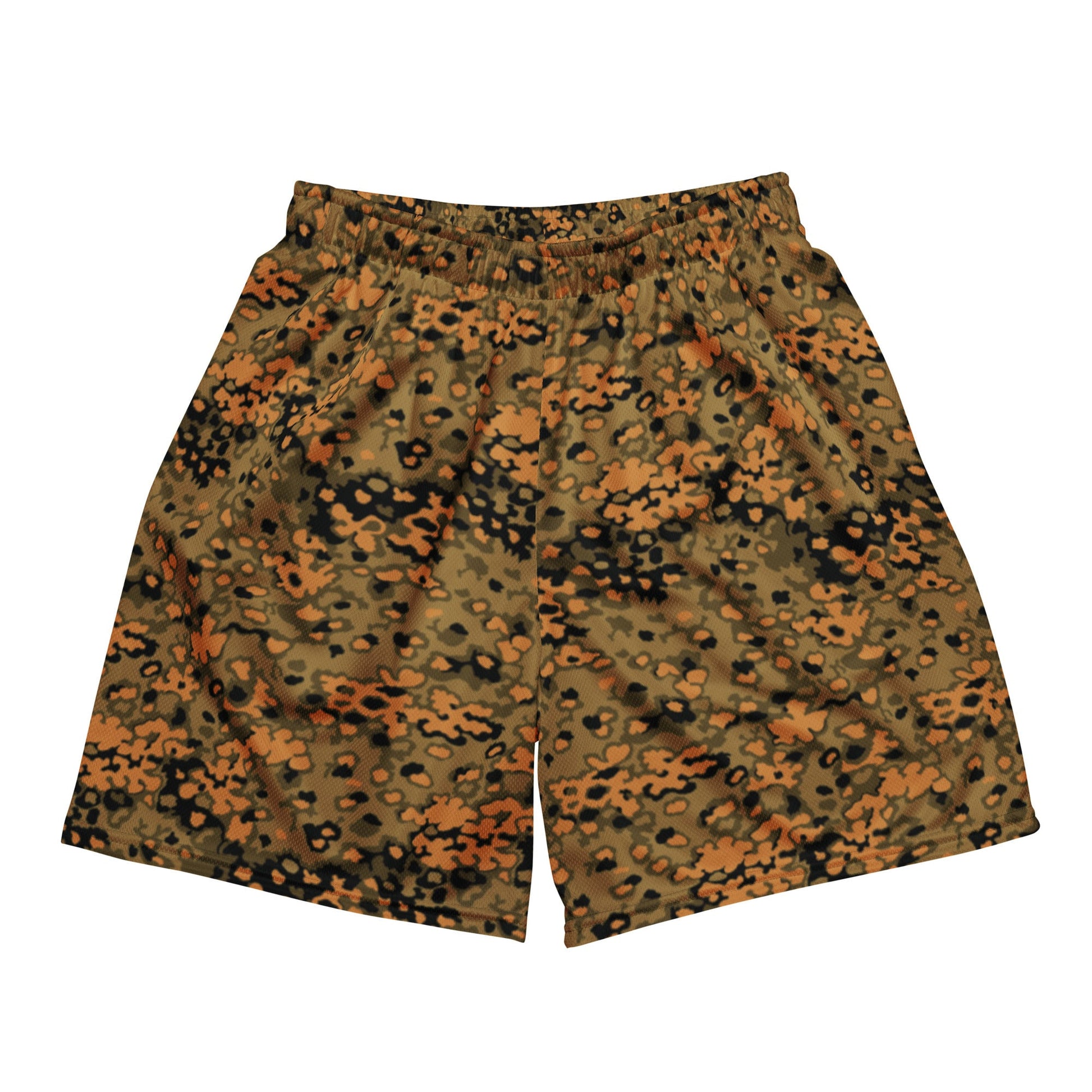 German Oak Leaf Eichenlaubmuster Autumn CAMO Unisex Mesh Shorts - 2XS