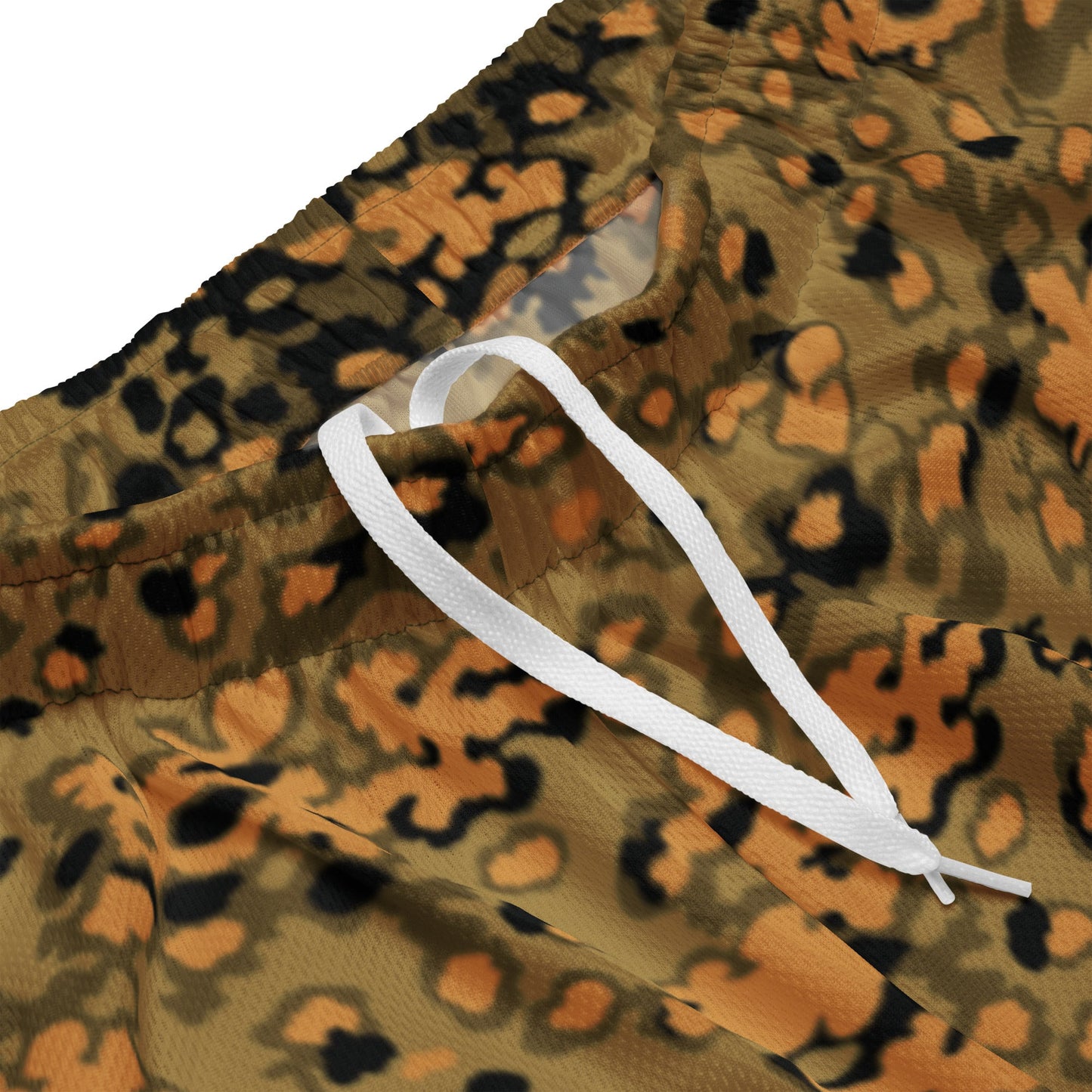 German Oak Leaf Eichenlaubmuster Autumn CAMO Unisex Mesh Shorts
