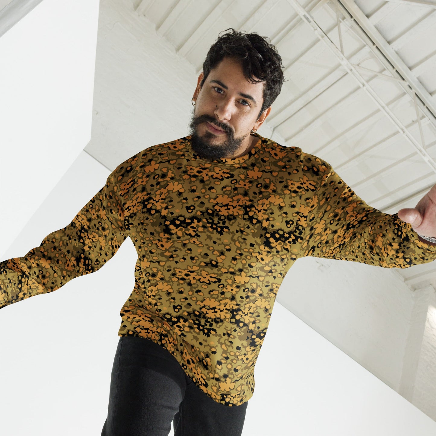 German Oak Leaf Eichenlaubmuster Autumn CAMO Unisex Sweatshirt