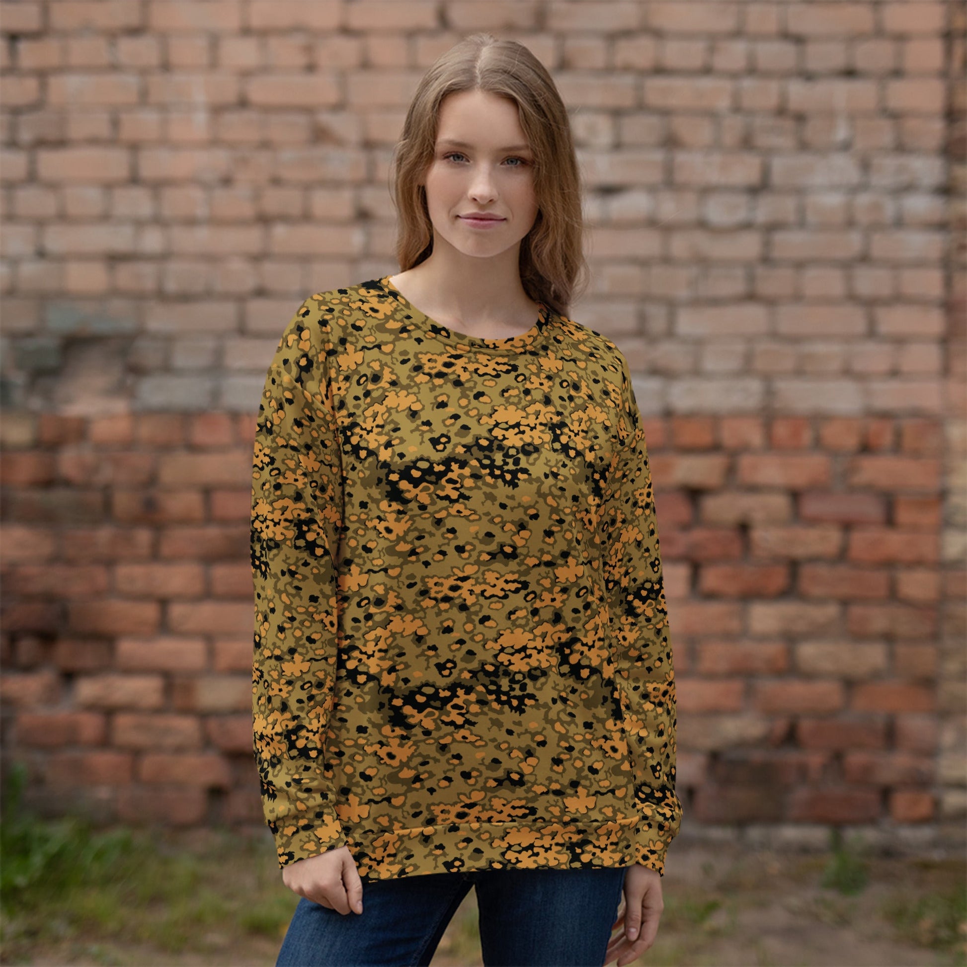 German Oak Leaf Eichenlaubmuster Autumn CAMO Unisex Sweatshirt