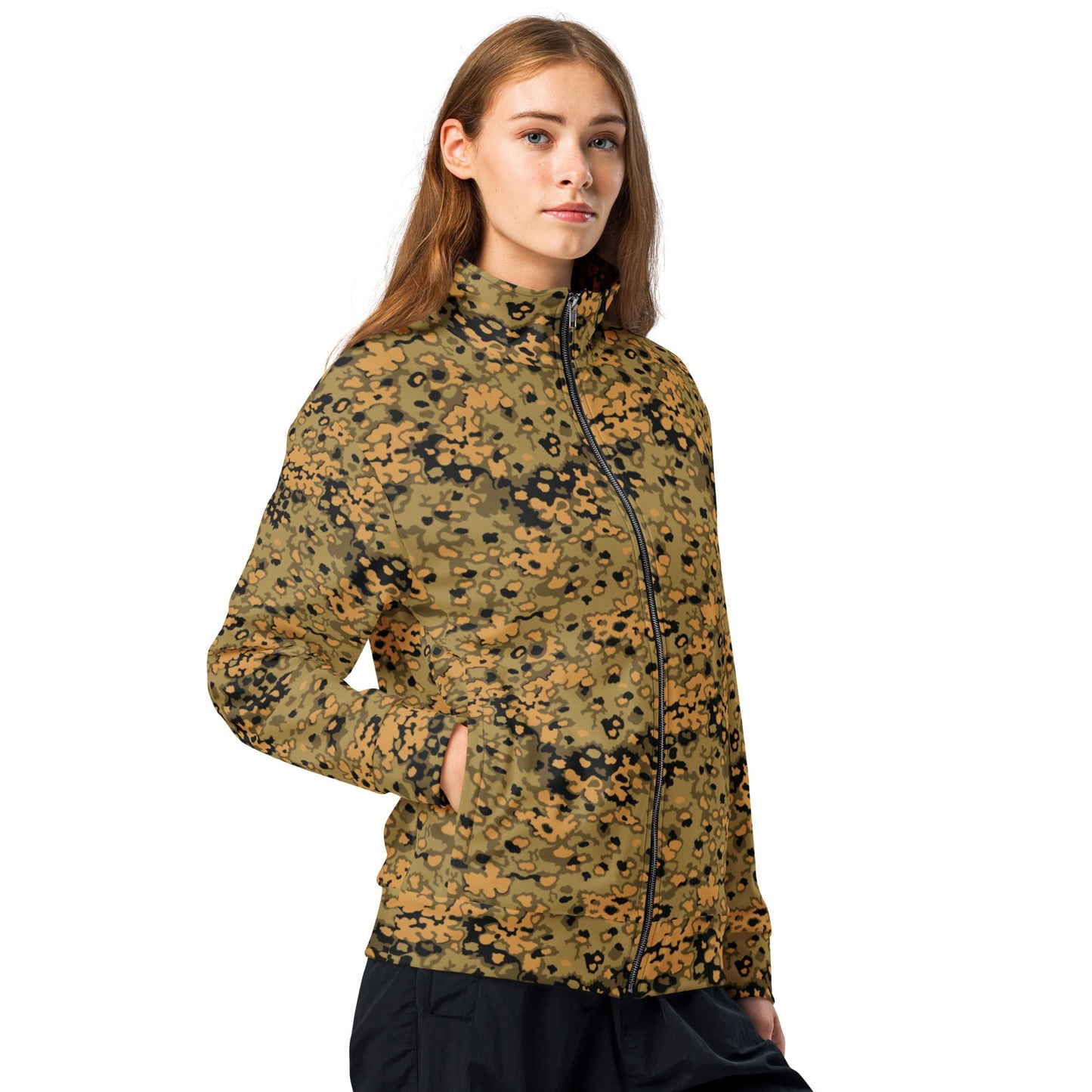 German Oak Leaf Eichenlaubmuster Autumn CAMO Unisex Track Jacket