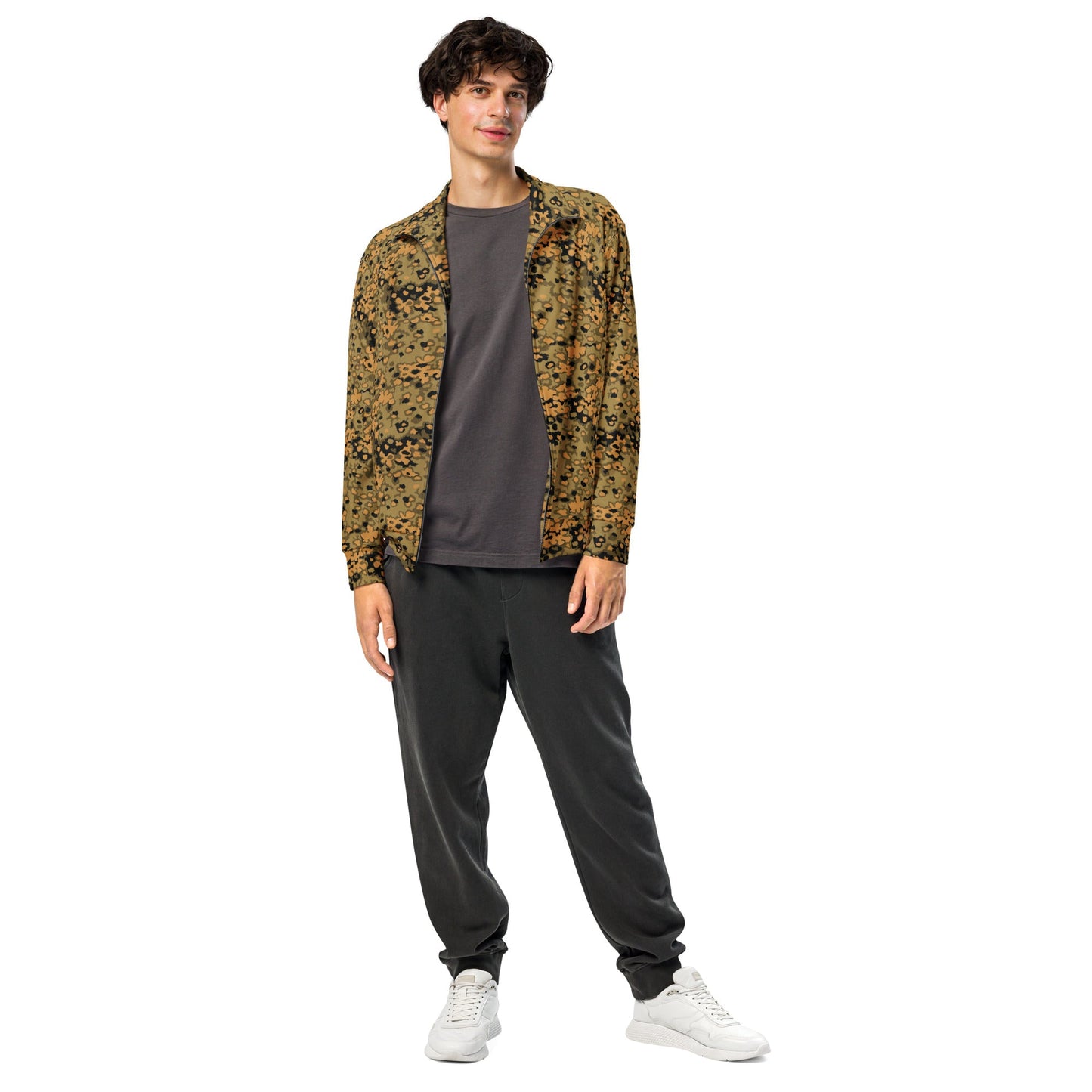 German Oak Leaf Eichenlaubmuster Autumn CAMO Unisex Track Jacket