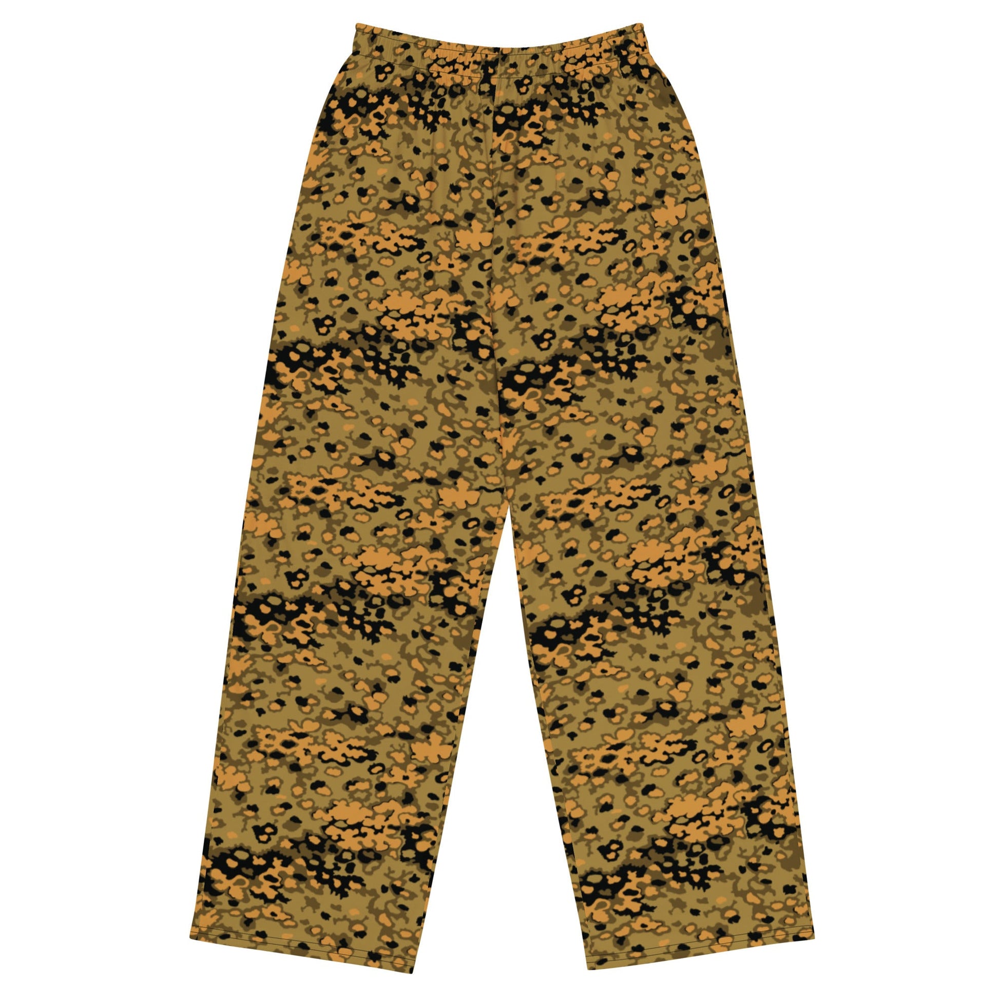 German Oak Leaf Eichenlaubmuster Autumn CAMO Unisex Wide-Leg Leisure Pants - 2XS
