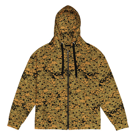 German Oak Leaf Eichenlaubmuster Autumn CAMO Unisex Zip Hoodie - 2XS