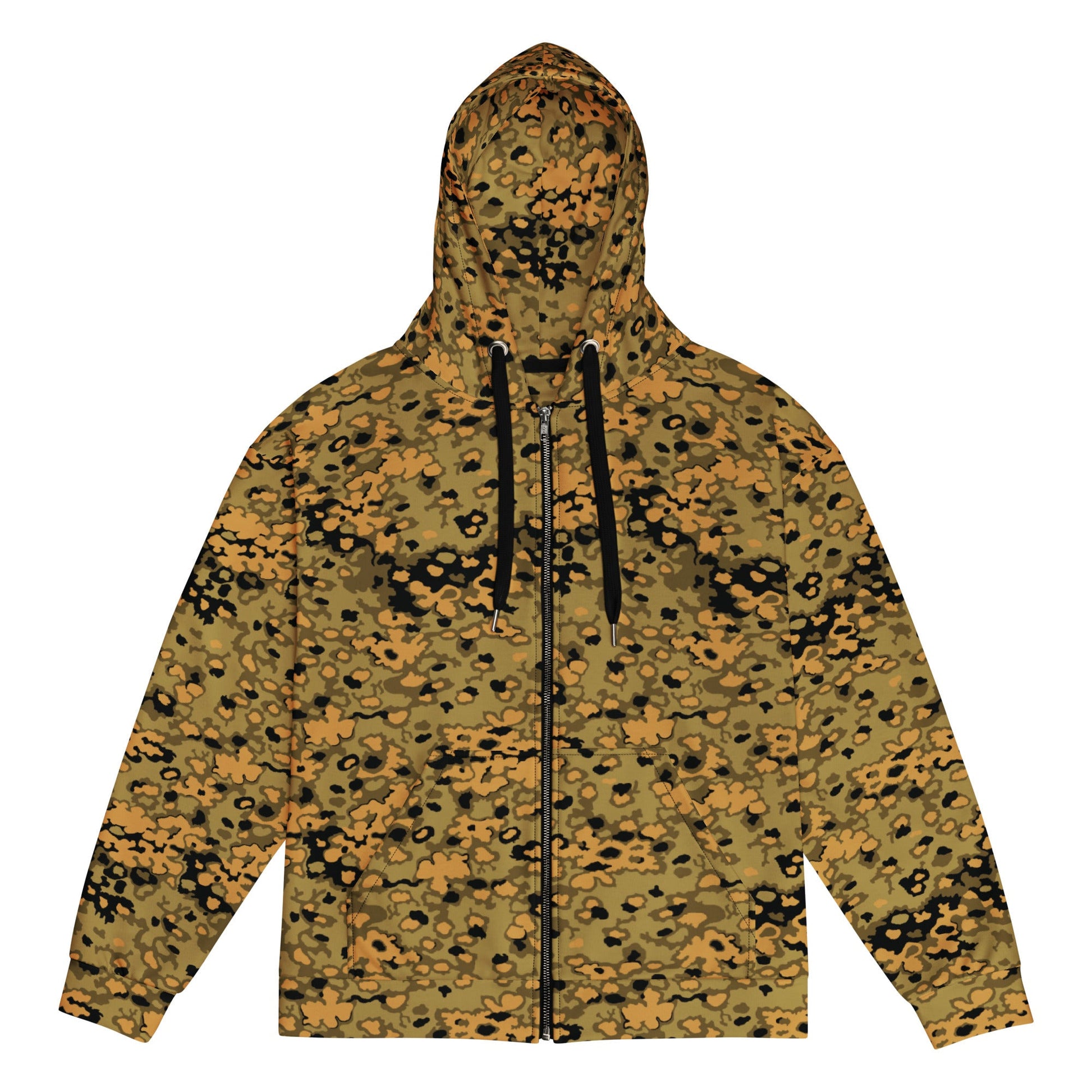 German Oak Leaf Eichenlaubmuster Autumn CAMO Unisex zip hoodie 2XS Zip Hoodies