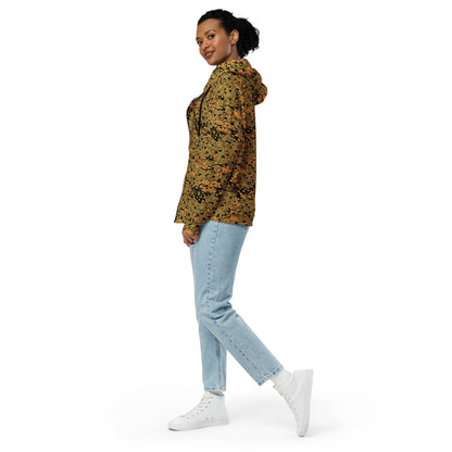 German Oak Leaf Eichenlaubmuster Autumn CAMO Unisex Zip Hoodie