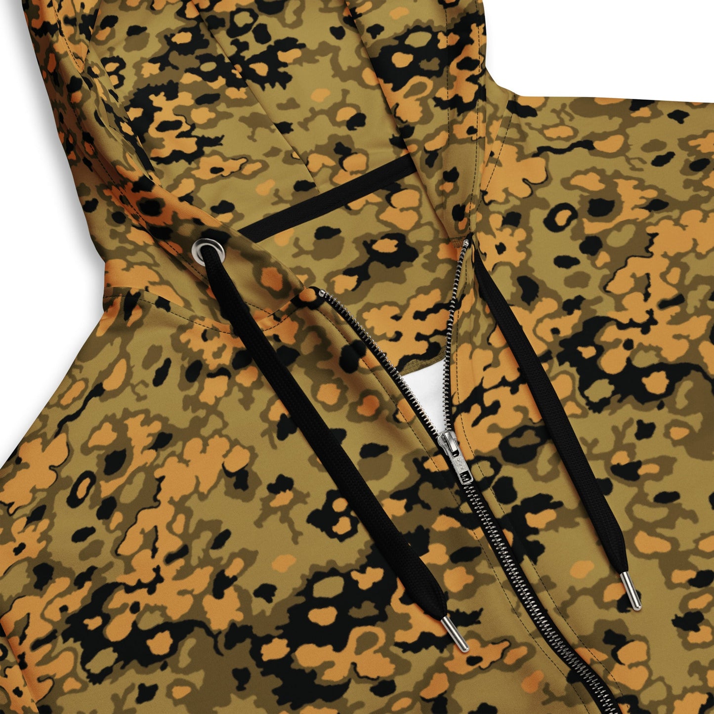 German Oak Leaf Eichenlaubmuster Autumn CAMO Unisex zip hoodie Zip Hoodies