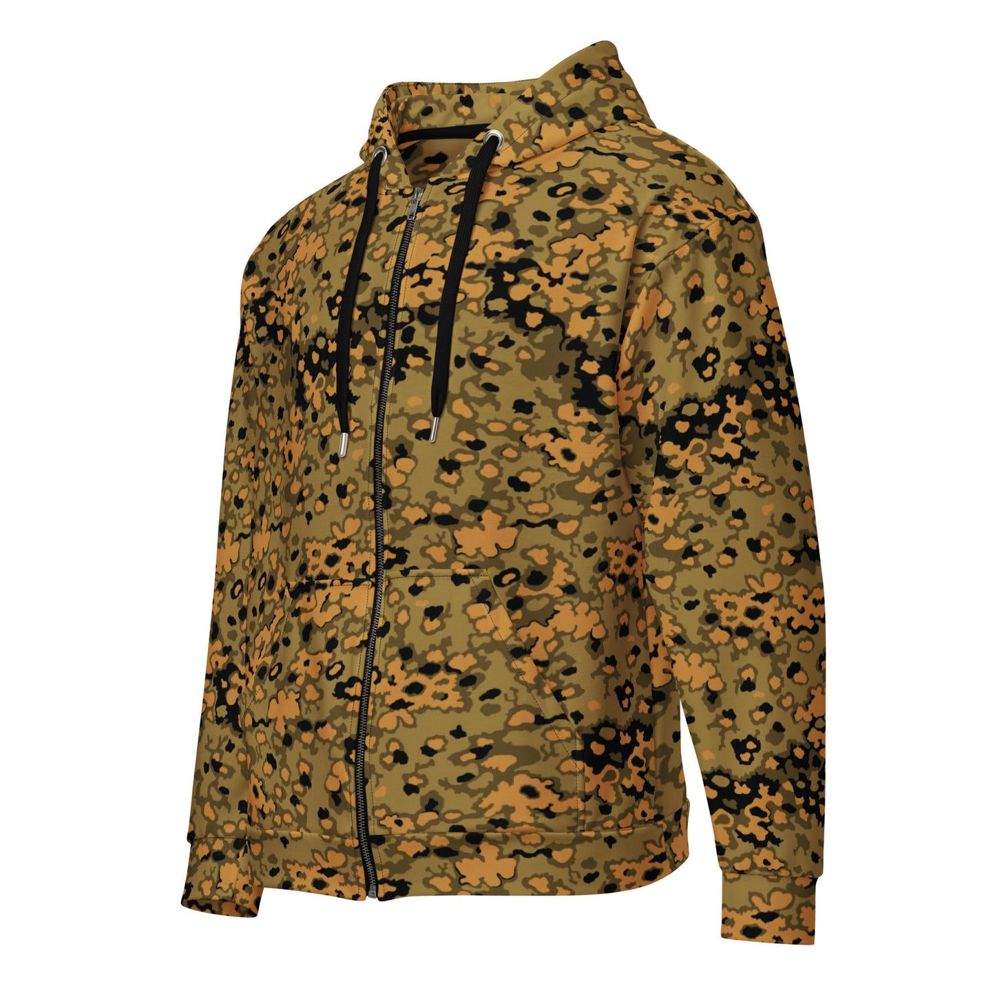 German Oak Leaf Eichenlaubmuster Autumn CAMO Unisex zip hoodie Zip Hoodies