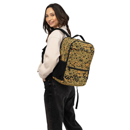 German Oak Leaf Eichenlaubmuster Autumn CAMO Utility Backpack