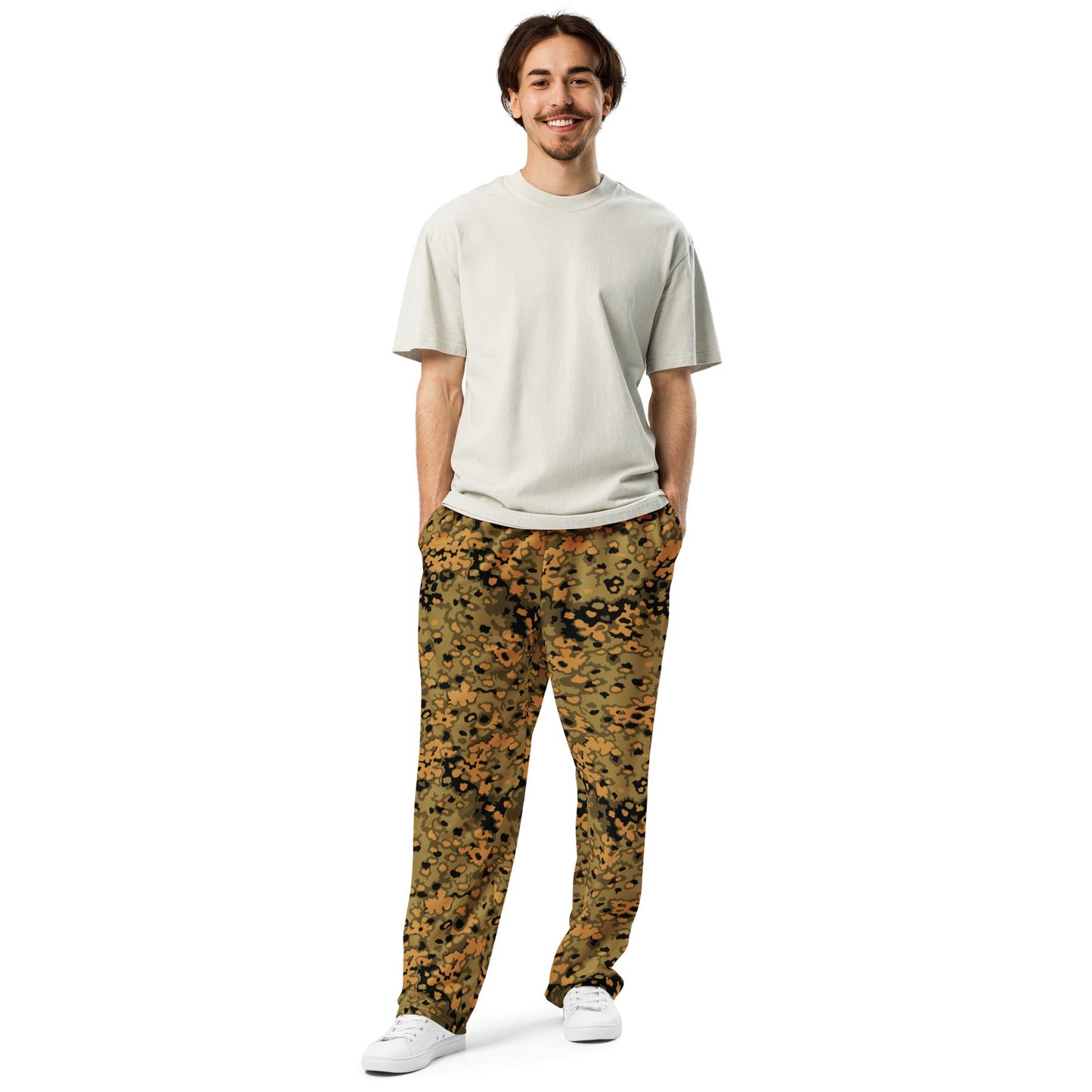 German Oak Leaf Eichenlaubmuster Autumn CAMO Wide-leg joggers - Joggers