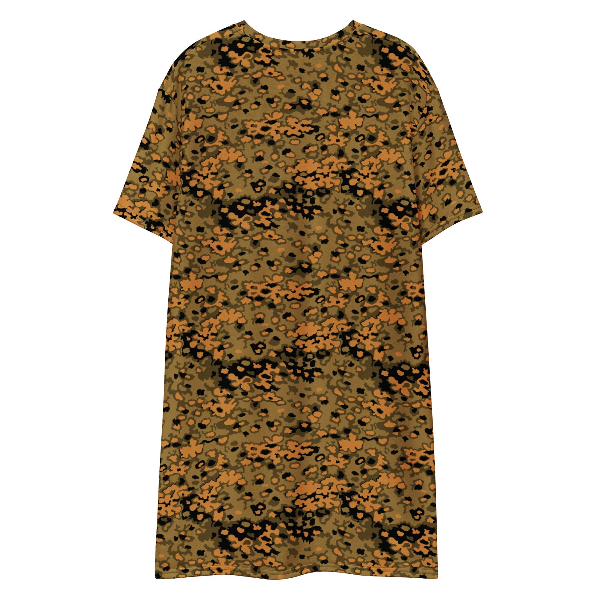 German Oak Leaf Eichenlaubmuster Autumn CAMO Womens T-Shirt Dress