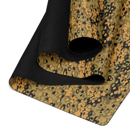 German Oak Leaf Eichenlaubmuster Autumn CAMO Yoga Mat