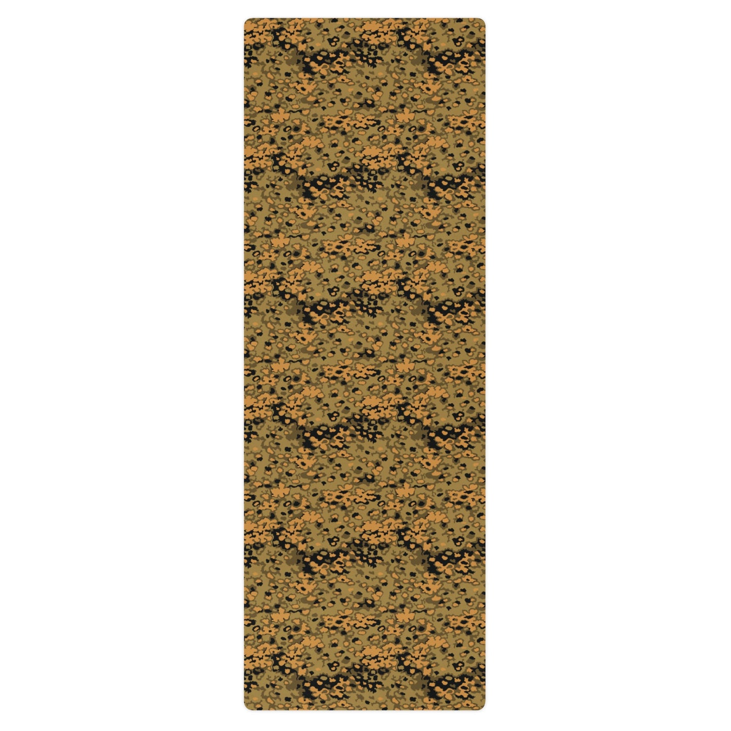German Oak Leaf Eichenlaubmuster Autumn CAMO Yoga Mat