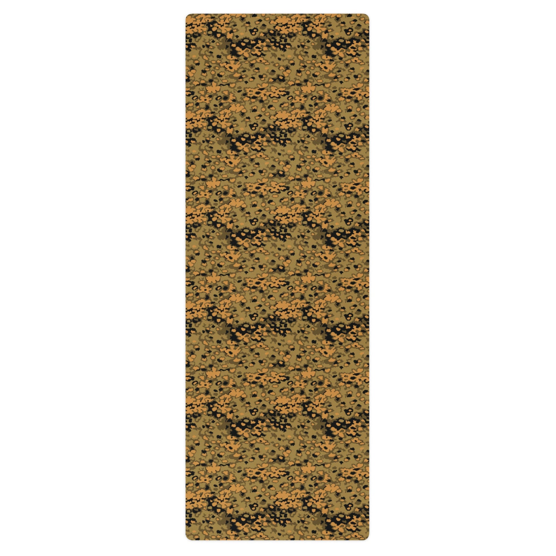 German Oak Leaf Eichenlaubmuster Autumn CAMO Yoga Mat